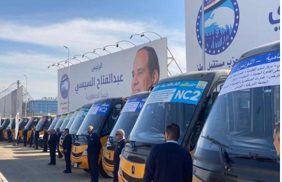 رئيس جهاز القاهرة الجديدة يتفقد منظومة النقل الداخلي بعد تعديل مساراتها