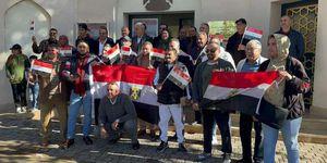 تزايد توافد المصريين على لجان الانتخابات بالمغرب لـ الإدلاء بأصواتهم