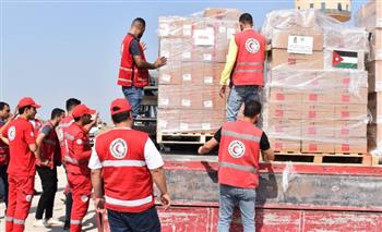   الهلال الأحمر الفلسطيني: نواجه صعوبات في إيصال المساعدات إلى جنوب غزة