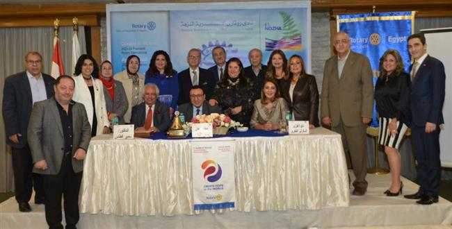 التحديات التي تواجه مصر في ندوة تثقيفية لروتاري الإسكندرية 