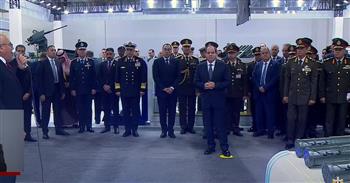   الرئيس السيسي يتفقد معرض مصر الدولي للصناعات الدفاعية والعسكرية إيديكس 2023