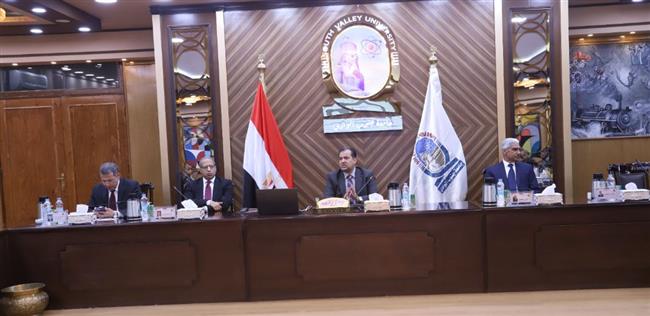 قرارات مجلس جامعة جنوب الوادي فى اجتماعة اليوم