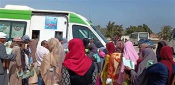   "صحة المنيا" تنظم قافلة طبية بقرية طرفا بسمالوط