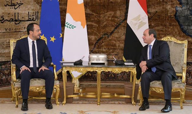 الرئيس القبرصي يثمن الجهود المصرية للتهدئة في غزة