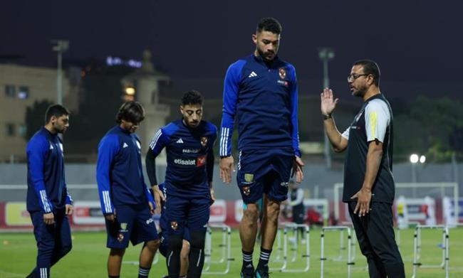 دوري أبطال إفريقيا.. ياسر إبراهيم يشارك في تدريبات الأهلي
