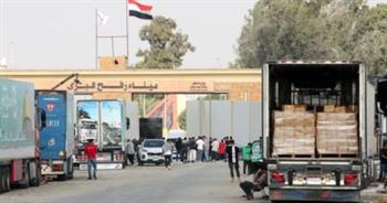   القاهرة الإخبارية: 20 شاحنة وصلت إلى الجانب الفلسطيني من معبر رفح اليوم