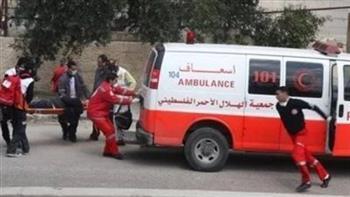 لقطات توثق جريمة استهداف الاحتلال لمركبات الإسعاف خلال محاولة انتشال شهداء في غزة