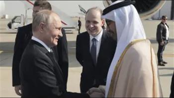   بوتين يصل إلى الإمارات في زيارة عمل