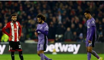 شاهد| رد فعل مثير من محمد صلاح بعد استبداله فى الدقيقة 67 أمام شيفيلد 