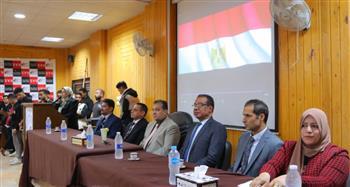 رئيس جامعة جنوب الوادى يشهد حفل تدشين أسرة طلاب من أجل مصر