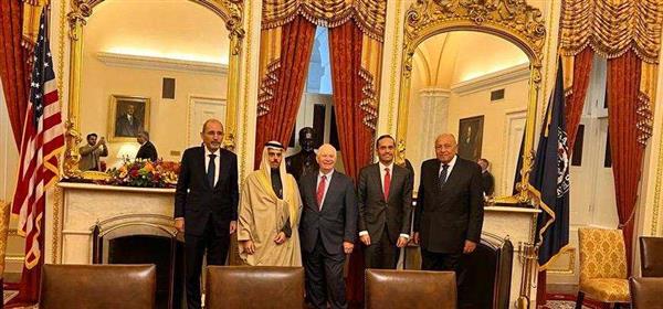 اللجنة العربية الإسلامية تبحث مع رئيس لجنة العلاقات الخارجية بالشيوخ الأمريكي دور بلاده في وضع حد للحرب في غزة
