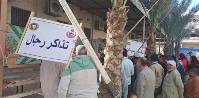 فحص 1328 مريضًا فى قافلة علاجية بصحة الدقهلية