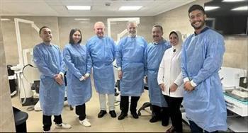طب أسنان جامعة الإسكندرية تستقبل أساتذة من جامعة برشلونة الإسبانية