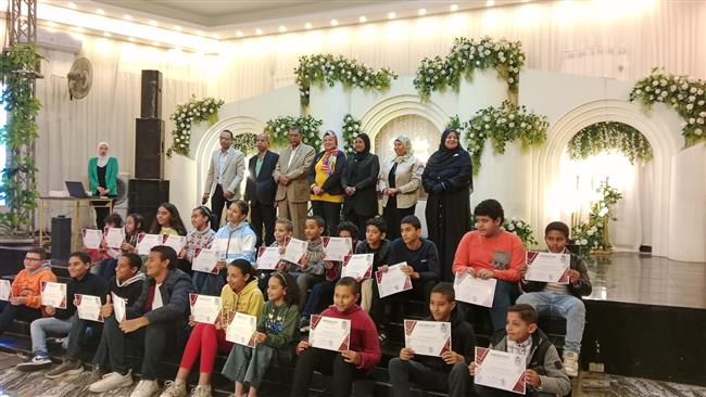 حزب المصريين يكرم أبطال البرمجة بالبطولة العربية في البحر الأحمر