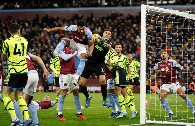 الدوري الإنجليزي.. أستون فيلا يفوز على آرسنال بهدف نظيف