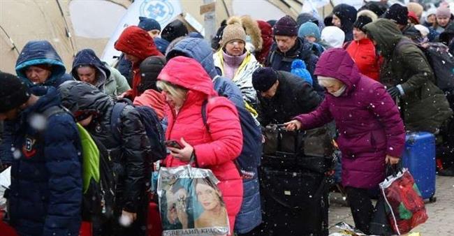 بولندا تستقبل 21 ألف لاجىء من أوكرانيا خلال 24 ساعة
