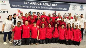   وزير الرياضة يهنئ منتخب مصر للسباحة بفوزه بالبطولة الإفريقية للشباب بمورشيوس