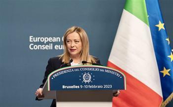 رئيسة وزراء إيطاليا: القمة الأوروبية أكدت دعمها الكامل للقضية الأوكرانية