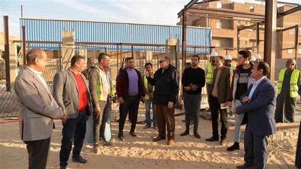 محافظ أسيوط يتفقد أعمال تنفيذ محطات رفع المعابدة الشرقية والسوالم البحرية وبنى إبراهيم 