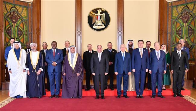 تفاصيل لقاء الرئيس السيسي مع رؤساء البرلمانات العربية