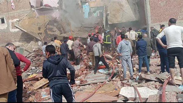 بالأسماء.. ارتفاع ضحايا انهيار منزل بدمنهور إلى  29 قتيل ومصاب