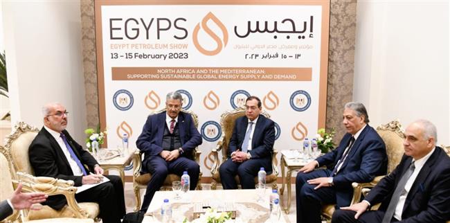وزير البترول يلتقى رئيس الوزراء العراقي على هامش مؤتمر ايجبس ٢٠٢٣ 