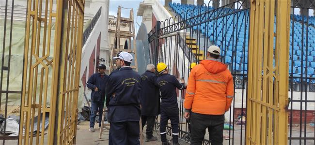 مدير استاد الإسكندرية جاهزون لاستضافة مباريات بطولة الأمم الأفريقية للشباب