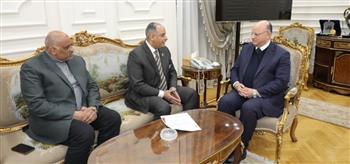   محافظ القاهرة يستقبل رئيس الاتحاد المصرى