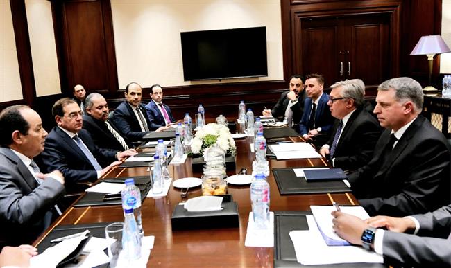 مباحثات مشتركة بين وزير البترول ووفد شركة شيفرون العالمية على هامش مؤتمر ايجبس 2023