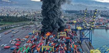   «القاهرة الإخبارية» تعرض تقريرا عن أضرار زلزال تركيا على ميناء إسكندرون