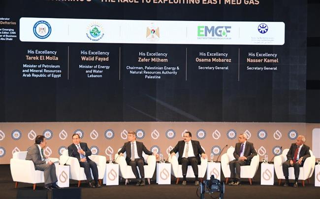 الملا يشارك فى الجلسة الاستراتيجية «بداية جديدة - السباق لاستغلال غاز شرق المتوسط»