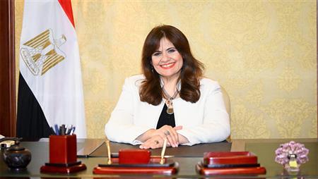 وزيرة الهجرة تلتقي مستشار رئيس الجمهورية للشئون الزراعية