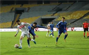 الزمالك يتقدم على سموحة بثلاثية نظيفة في الشوط الأول