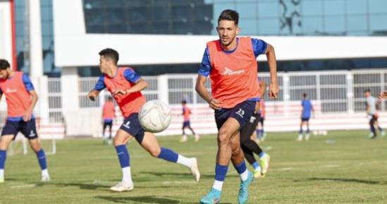 فتوح يشارك في التدريبات الجماعية