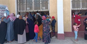 الكشف على 743 مواطن بالقافلة الطبية المجانية بأبوشحاتة بالإسماعيلية 