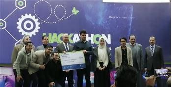 فوز طلاب "هندسة طنطا " بالمركز الأول فى التخطيط الذكى فى مسابقة "هاكاثون"