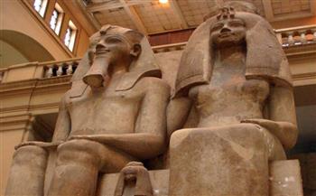   نقوش وتماثيل وآثار خالدة فى مصر القديمة حكاية حب من الزمن الجميل 