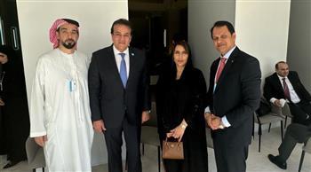 وزير الصحة يبحث التعاون مع رئيس مجلس إدارة مجموعة مستشفيات الـ«برجيل»