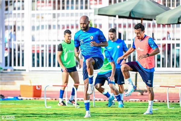 تدريبات استشفائية وتأهيلية لأساسيين الزمالك أمام سموحة