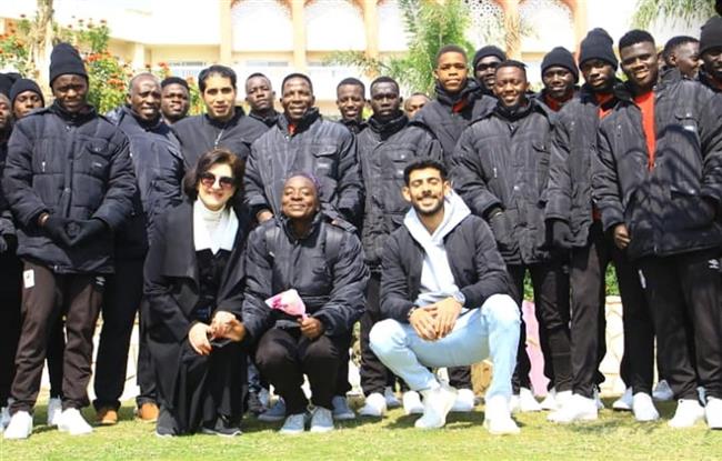 بعثة منتخب أوغندا للشباب تصل لمقر إقامتها في الإسماعيلية