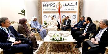  ماحثات مشتركة بين وزير البترول والرئيس التنفيذي لشركة مبادله الإماراتية
