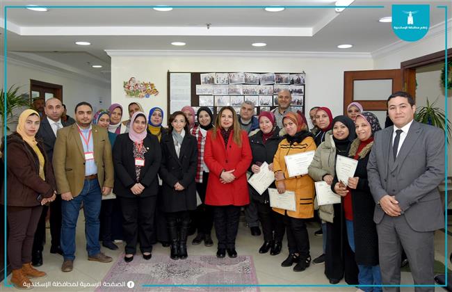 متابعة تنفيذ خطة التطوير المؤسسي الرقمي والتحول الرقمي بمحافظة الإسكندرية