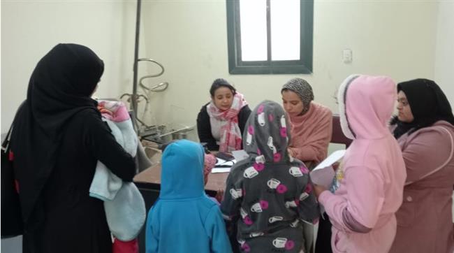 جامعة جنوب الوادى تنظم قافلة شاملة بقرية الحاج سلام بفرشوط