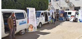   "مياه الأقصر" توفر 8 سيارات خدمة عملاء متنقلة فى قرى حياة كريمة