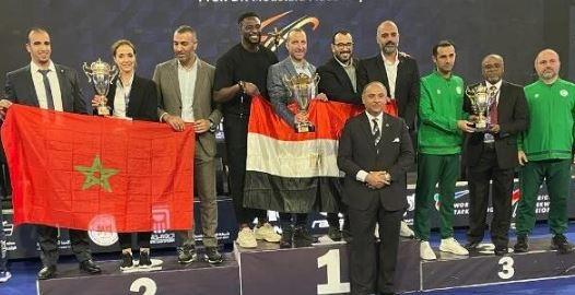 42 ميدالية للفراعنة في بطولة مصر للتايكوندو