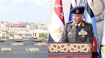   وزير الدفاع يشهد حفل انتهاء فترة الإعداد العسكرى لطلبة الكليات العسكرية