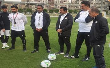   منتخب مصر 2003 يتدرب بالكرة الرسمية لبطولة أمم أفريقيا لأول مرة