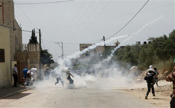   إصابات بالرصاص جراء قمع الاحتلال الإسرائيلي مسيرة قرية «كفر قدوم» في قلقيلية