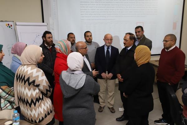 رئيس مياه أسيوط يشارك فاعليات ورشة مشروع دعم حلول المياه والبيئة لتعزيز إدارة المياه