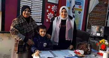 تكريم «كيفن رائد» عبقري الرياضيات بمدرسة العلم والإيمان الابتدائية بنجع حمادي 